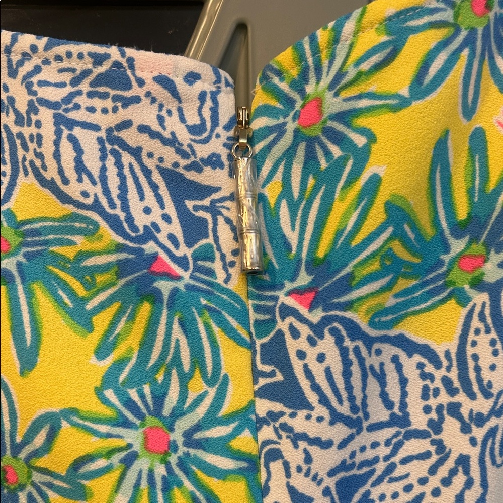 Lilly Pulitzer Patchwork Multicolor Sleeveless Tu… - image 7